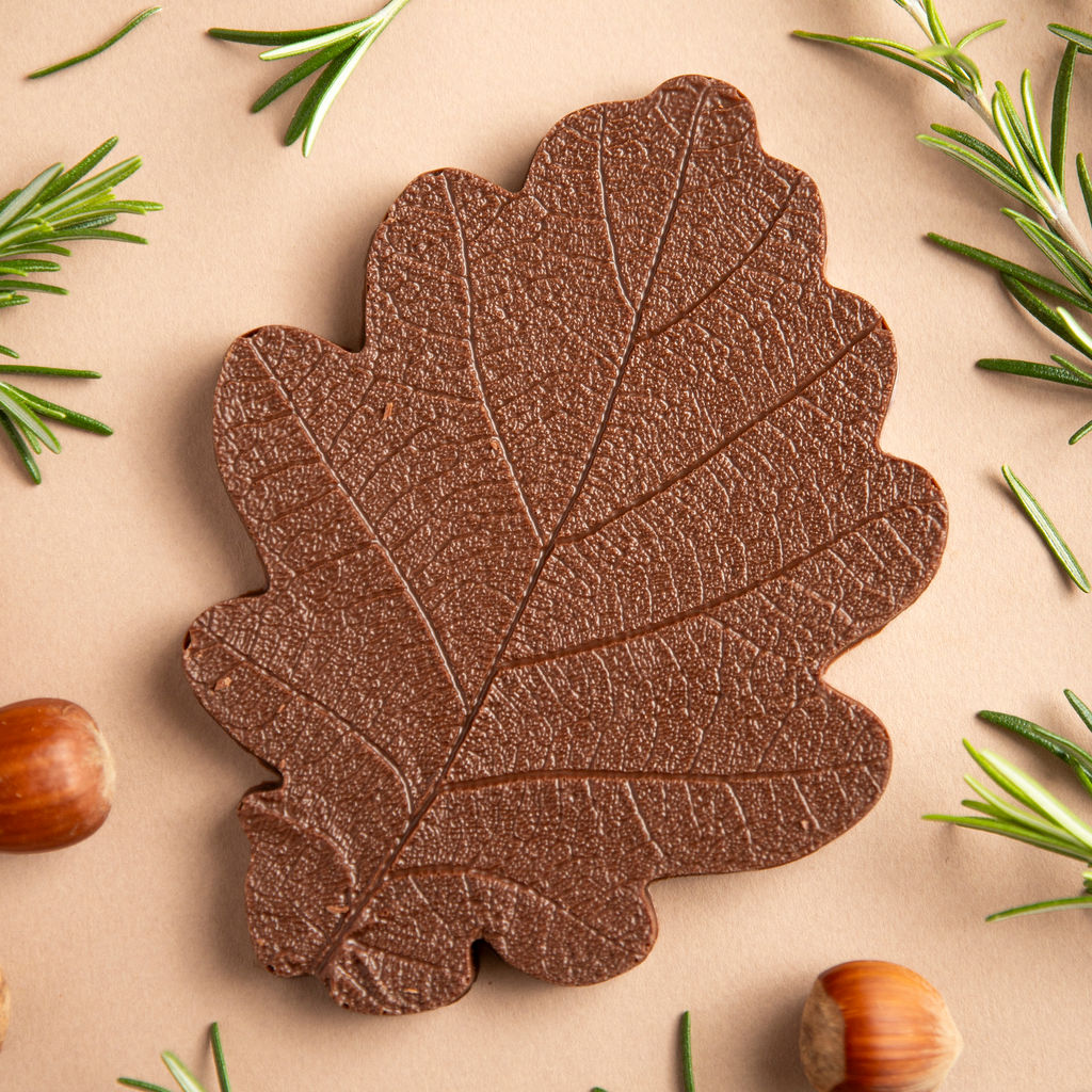 Tablette feuille de chêne (fourrée praliné) – Image 2