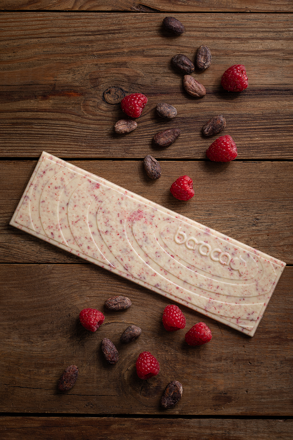 Tablette Douceur - Chocolat blanc aux éclats de framboise – Image 2